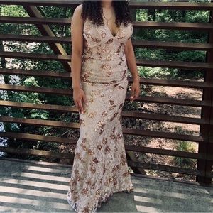 Rose Pink Prom dress